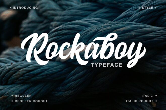 Rockaboy Font - Featured Image