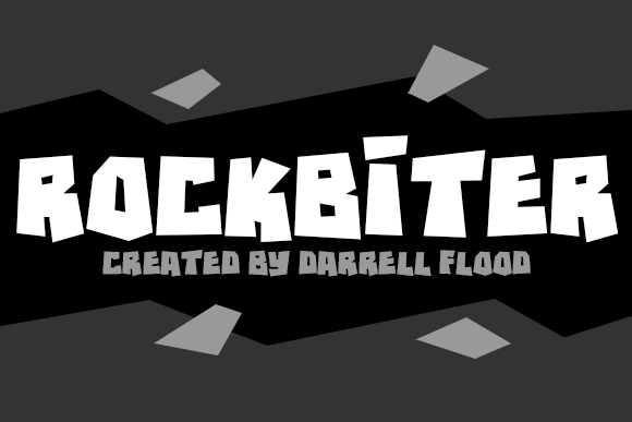 Rockbiter Font - Featured Image
