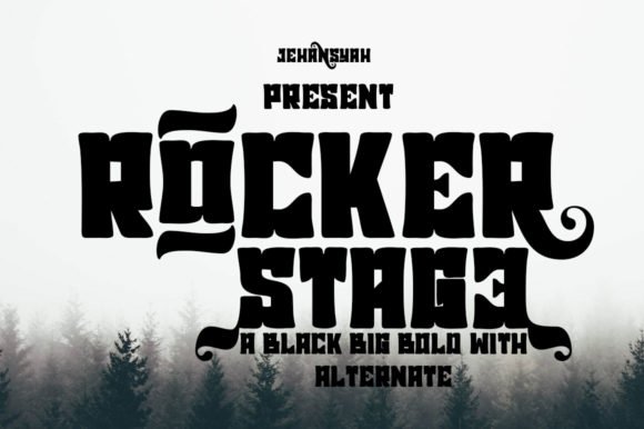 Rocker Stage Font - Featured Image