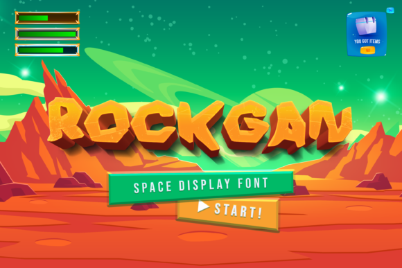 Rockgan Font - Featured Image