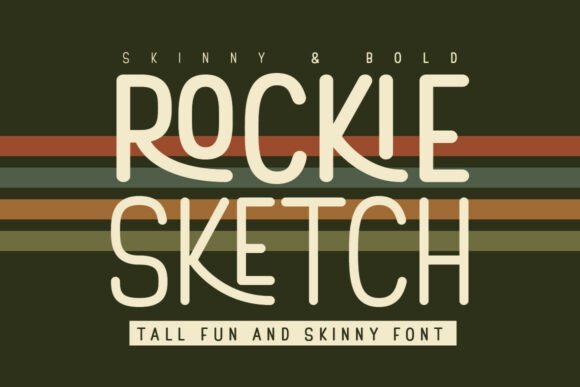 Rockie Sketch Font - Featured Image