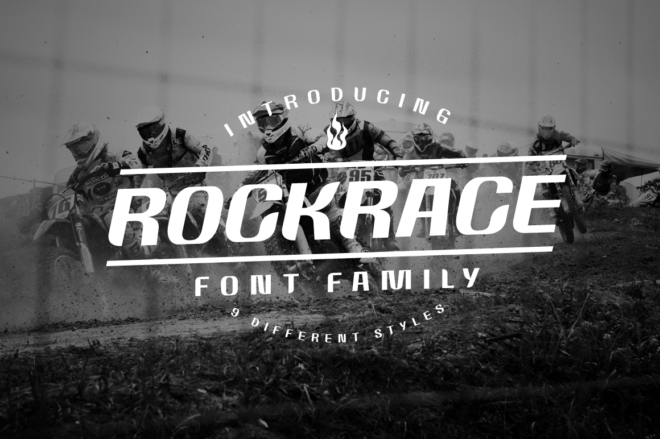 Rockrace Font - Featured Image
