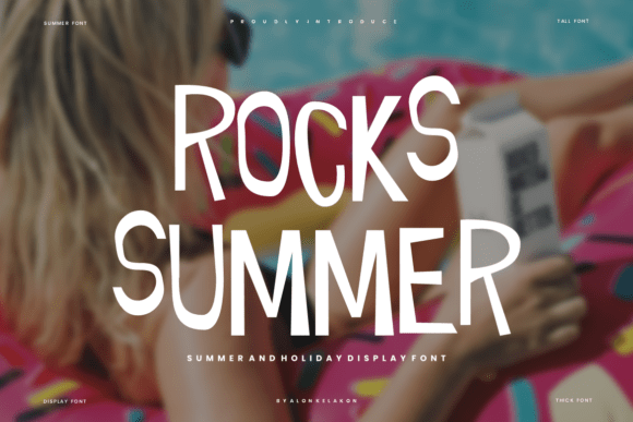 Rocks Summer Font - Featured Image
