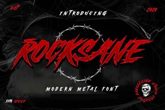 Rocksane Font - Featured Image