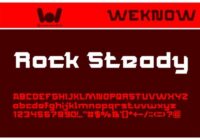 Rocksteady Font - Featured Image