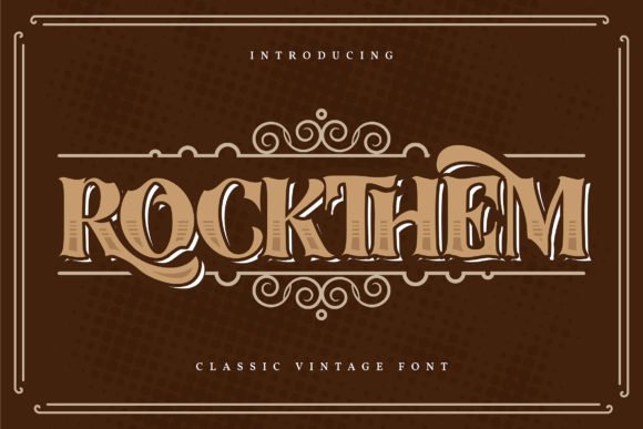 Rockthem Font - Featured Image