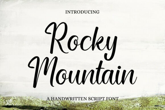 Rocky Mountain Font - Featured Image