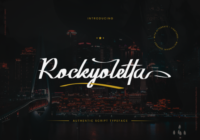 Rockyoletta Font - Featured Image