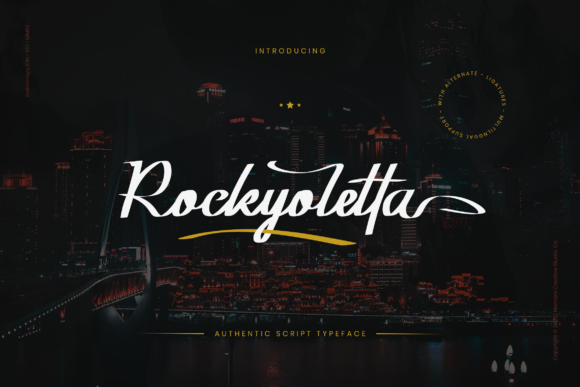 Rockyoletta Font - Featured Image