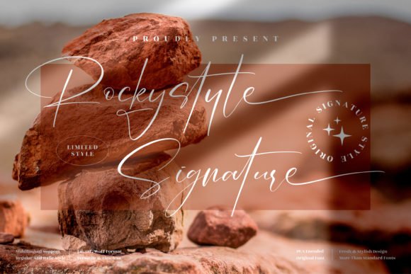 Rockystyle Signature Font - Featured Image