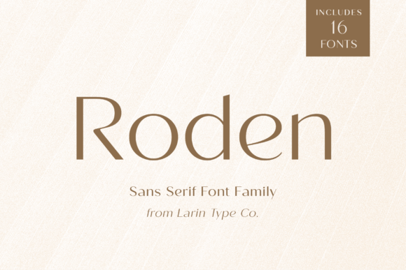 Roden Font - Featured Image