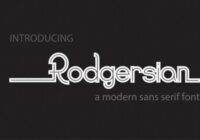 Rodgersian Font - Featured Image