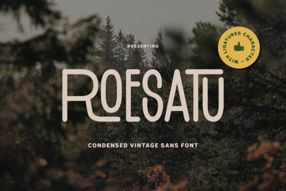 Roesatu Font - Featured Image
