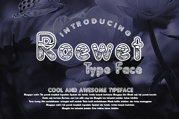 Roewet Font - Featured Image