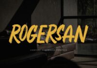 Rogersan Font - Featured Image