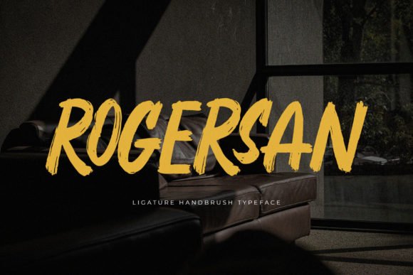 Rogersan Font - Featured Image