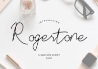Rogertone Font - Featured Image