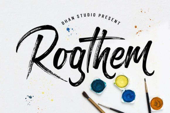 Rogthem Font - Featured Image