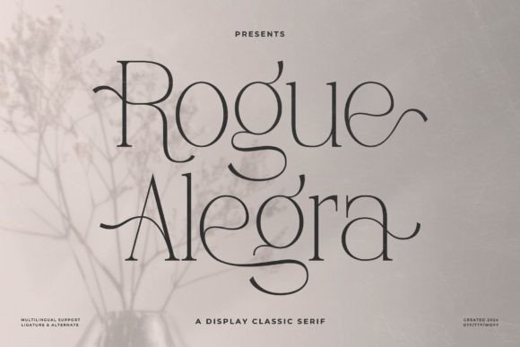 Rogue Alegra Font - Featured Image