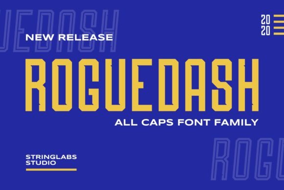 Roguedash Font - Featured Image