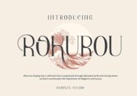 Rokurou Font - Featured Image