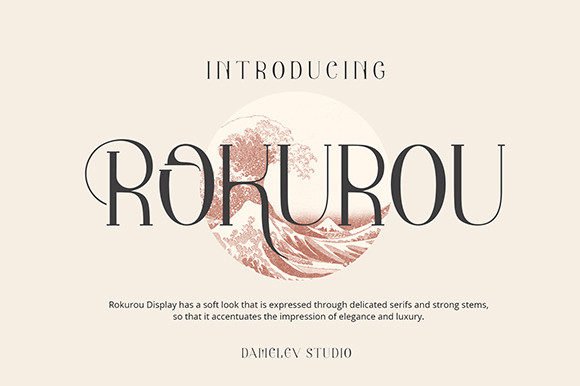 Rokurou Font - Featured Image