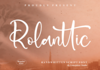 Rolanttic Font - Featured Image
