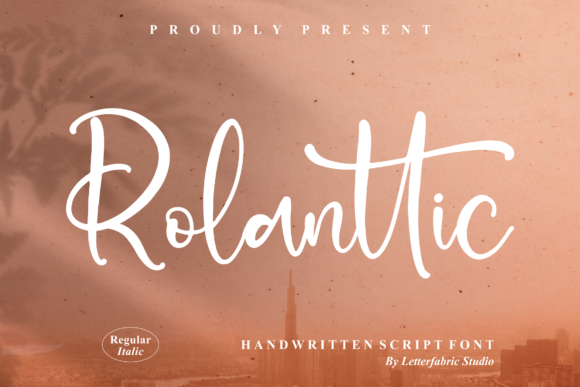 Rolanttic Font - Featured Image