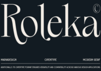 Roleka Font - Featured Image