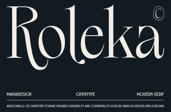 Roleka Font - Featured Image