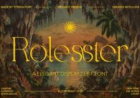 Rolesster Font - Featured Image