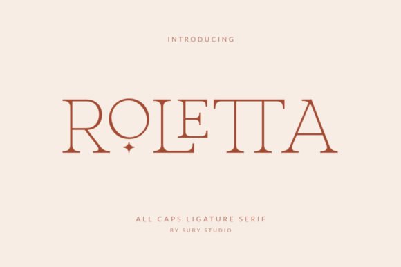 Roletta Font - Featured Image