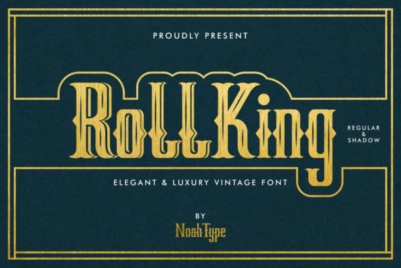 RollKing Font - Featured Image