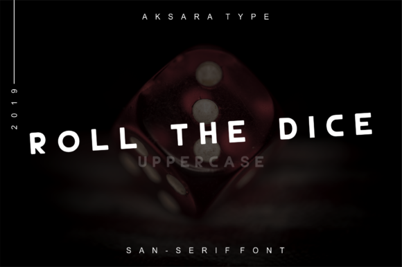 Roll the Dice Font - Featured Image
