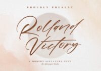 Rolland Victory Font - Featured Image