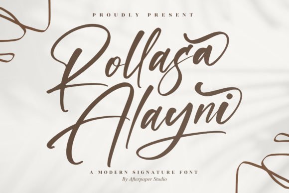 Rollasa Alayni Font - Featured Image