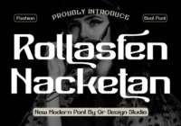 Rollasfen Nacketan Font - Featured Image