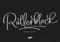Rollerblack Font - Featured Image