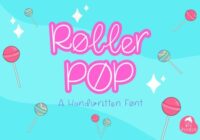 Rollerpop Font - Featured Image