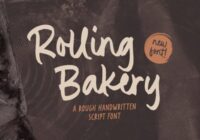 Rolling Bakery Font - Featured Image