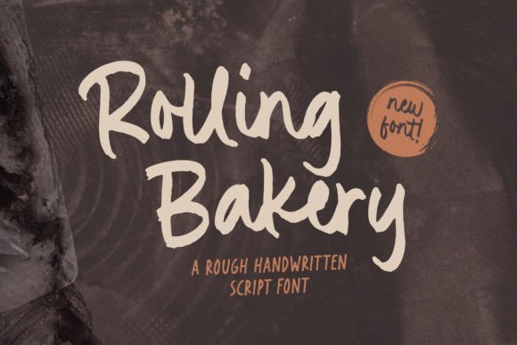 Rolling Bakery Font - Featured Image