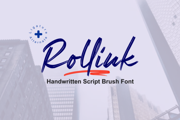 Rollink Font - Featured Image