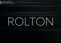 Rolton Font - Featured Image