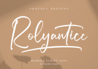 Rolyanticc Font - Featured Image