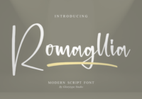 Romagllia Font - Featured Image
