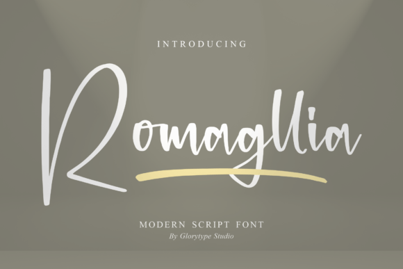 Romagllia Font - Featured Image