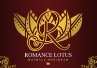 Romance Lotus Mandala Monogram Font - Featured Image