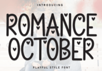 Romance October Font - Featured Image