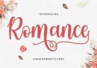Romance Script Font - Featured Image