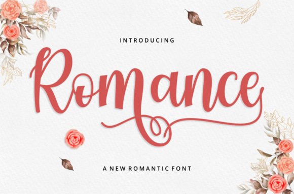 Romance Script Font - Featured Image